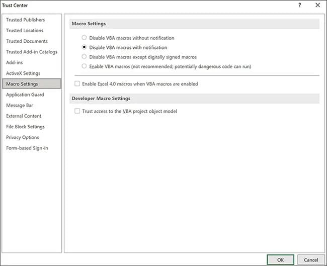 Jak wyłączyć makra w Excelu i zabezpieczyć swoje dane przed zagrożeniem